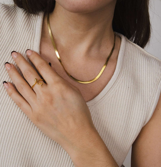 Ketting Snake skin